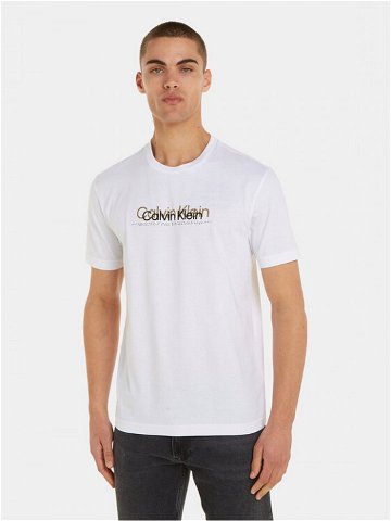 Calvin Klein T-Shirt K10K111838 Bílá Regular Fit