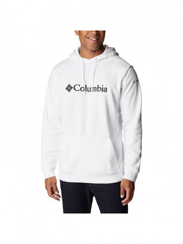 Columbia Mikina CSC Basic Logo II Hoodie Bílá Regular Fit