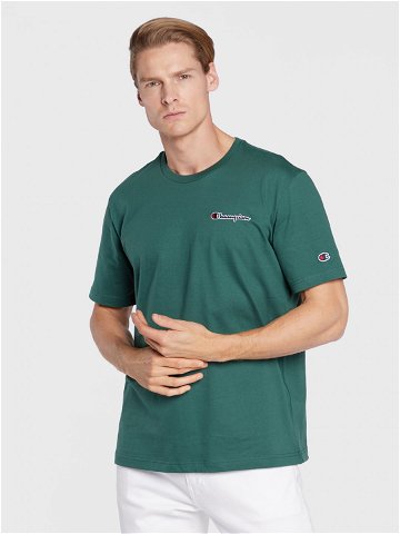 Champion T-Shirt 218006 Zelená Regular Fit