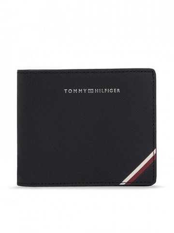 Tommy Hilfiger Velká pánská peněženka Th Central Cc And Coin AM0AM11589 Černá