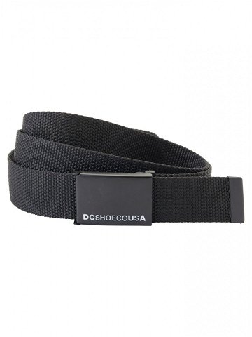 Dc shoes pánský pásek Web Belt 3 Black Černá Velikost One Size