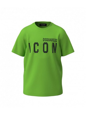 Tričko dsquared d2t582u relax-icon maglietta zelená 8y