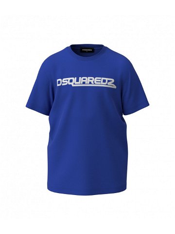 Tričko dsquared d2lt14u relax maglietta modrá 8y