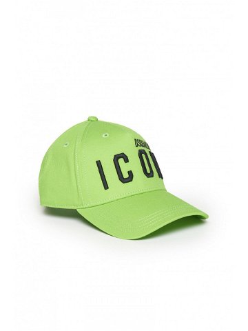 Kšiltovka dsquared d2f118u-icon cappello zelená 2
