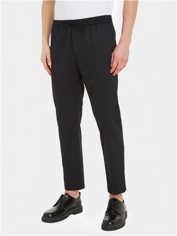 Calvin Klein Chino kalhoty K10K111716 Černá Slim Fit