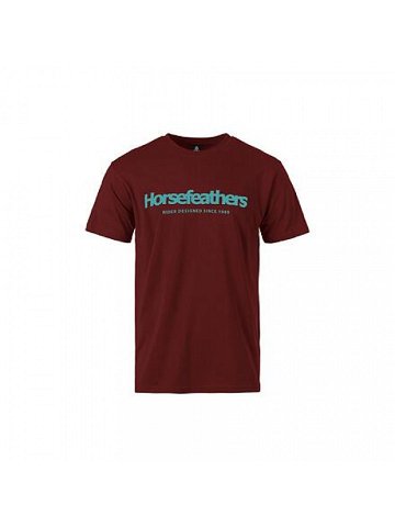 HORSEFEATHERS Triko Quarter – red pear RED velikost S