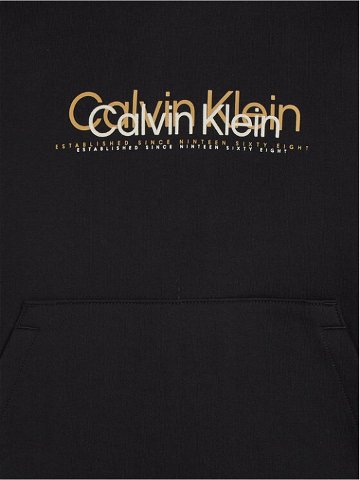 Calvin Klein Mikina K10K111815 Černá Regular Fit