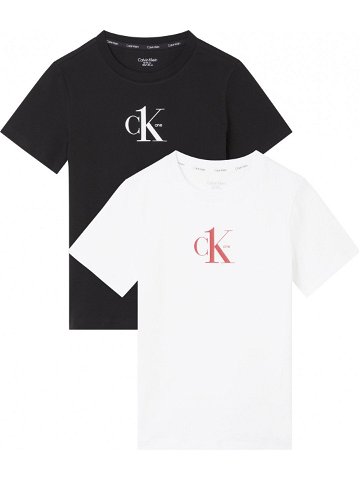 Spodní prádlo Dětská trička 2PK TEES KK0KK000800SA – Calvin Klein 14-16