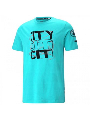 Puma Manchester City FtbCore Graphic Tee M 772950 25 tričko S