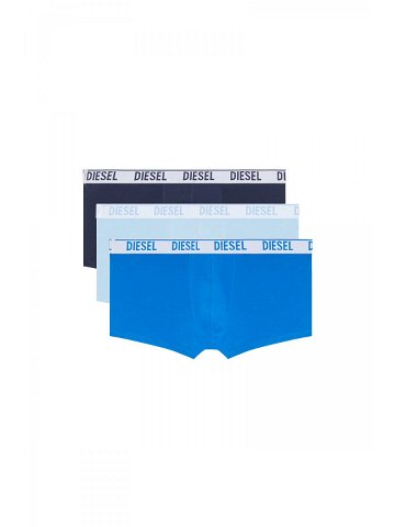 Spodní prádlo diesel umbx-shawn 3-pack boxer-shorts modrá xxl
