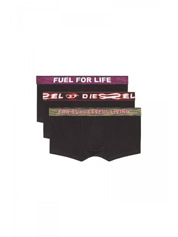 Spodní prádlo diesel umbx-damien 3-pack boxer-shorts černá m