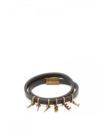 Šperky diesel a-d-vina bracelet černá 1