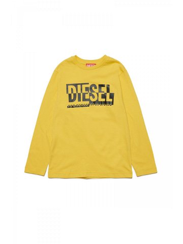 Tričko diesel tbon maglietta žlutá 8y