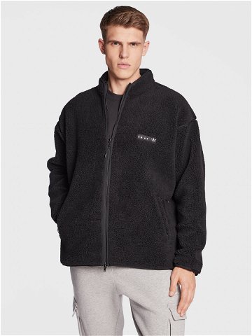 Adidas Bunda pro přechodné období Reclaim Sherpa Jacket HK2771 Černá Regular Fit