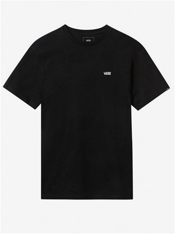 Vans LEFT CHEST black dětské triko s krátkým rukávem – černá