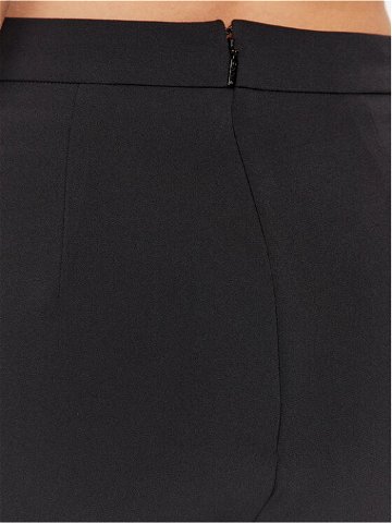 Pinko Kalhoty z materiálu Spin Pantalone 101591 A0HC Černá Regular Fit