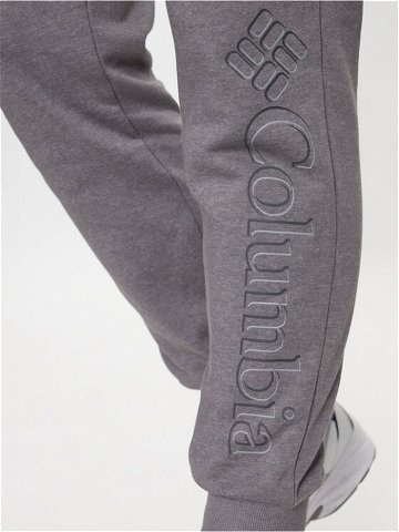 Columbia Teplákové kalhoty M CSC Logo Fleece Jogger II Šedá Regular Fit
