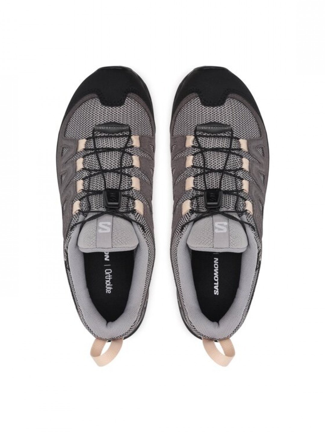 Salomon Sneakersy X Ward Leather GORE-TEX L47182400 Černá