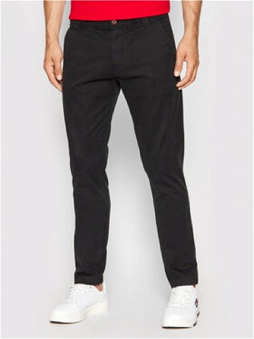 Tommy Jeans Chino kalhoty Scanton DM0DM09595 Černá Slim Fit