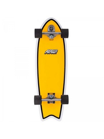 Surfskate Akaw Splitwave Yellow – Žlutá – 9 5