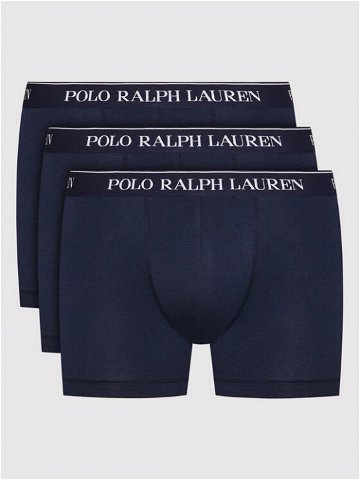 Polo Ralph Lauren Sada 3 kusů boxerek 714835885004 Tmavomodrá