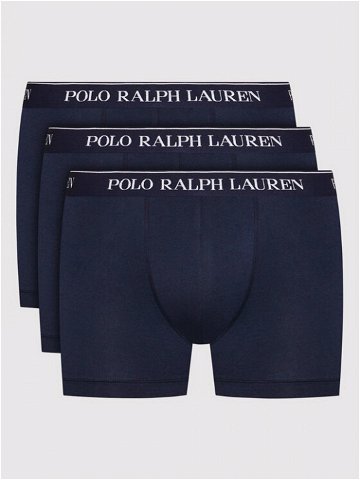 Polo Ralph Lauren Sada 3 kusů boxerek 714835887001 Tmavomodrá