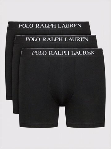 Polo Ralph Lauren Sada 3 kusů boxerek 714835887002 Černá
