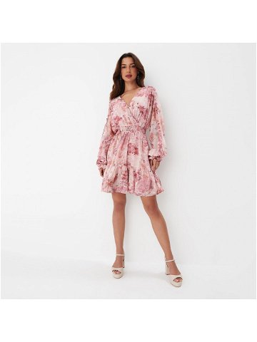 Mohito – Květinové mini šaty – Růžová