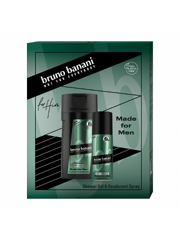 Bruno Banani Made For Men – deodorant ve spreji 150 ml sprchový gel 250 ml