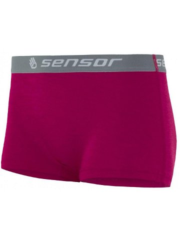 Sensor Merino Active dámské kalhotky s nohavičkou lilla