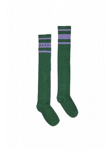 Ponožky marni mz29f calzino zelená 3