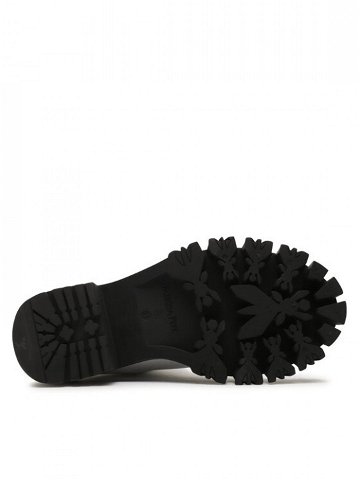 Patrizia Pepe Kotníková obuv s elastickým prvkem CY9814 L011-W146 Bílá