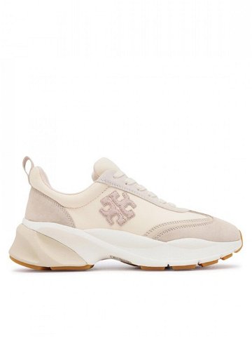 Tory Burch Sneakersy Good Luck Trainer 83833 Écru