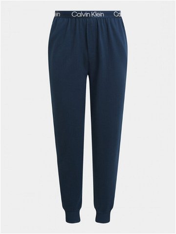 Calvin Klein Underwear Pyžamové kalhoty 000NM2175E Modrá Regular Fit