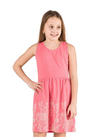 SAM 73 Dívčí šaty NURASO Růžová 164-170