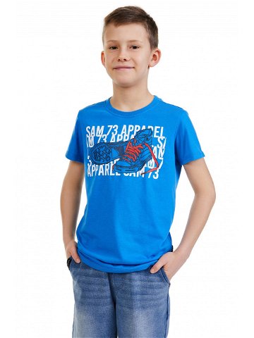 SAM 73 Chlapecké triko PETER Modrá 116