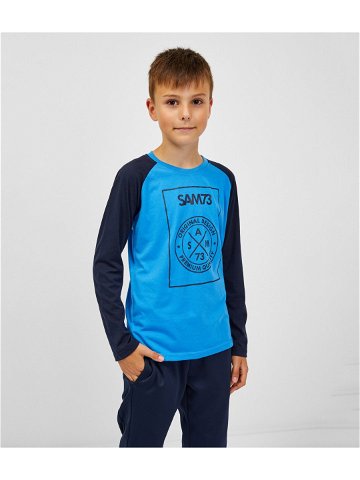 SAM 73 Chlapecké triko JACK Modrá 116