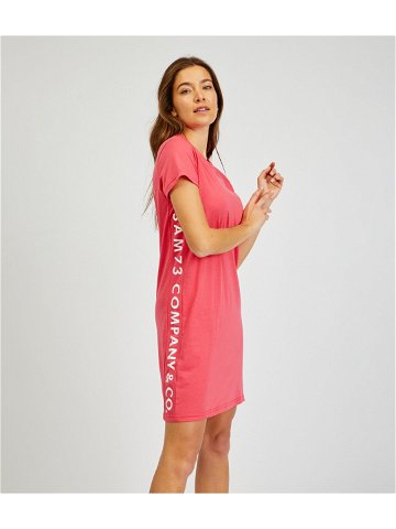 SAM 73 Dámské šaty DELPHINUS Růžová XL