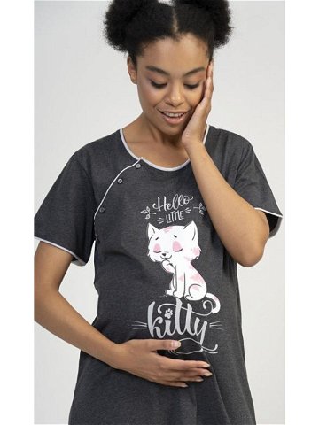 Dámská noční košile mateřská Vienetta Secret Little cat