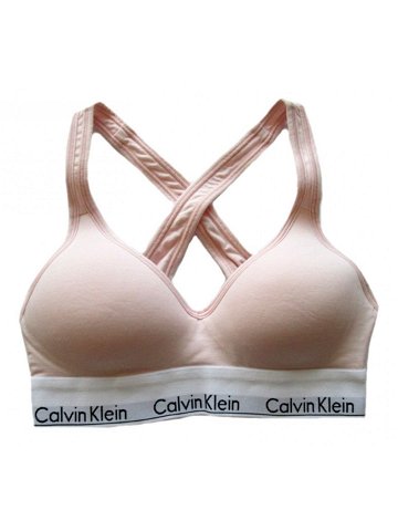 Dámská sportovní podprsenka Calvin Klein QF1654E růžová