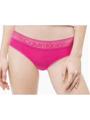 Dámské tanga Calvin Klein QD3698E růžové