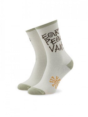 Vans Dámské klasické ponožky Earth Peace VN00037GFS81 Béžová