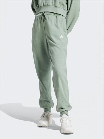 Adidas Teplákové kalhoty IR8372 Zelená Regular Fit