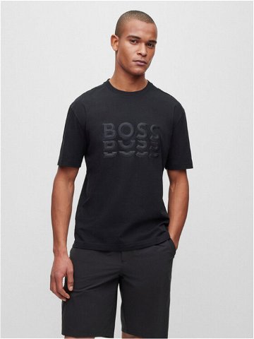 Boss T-Shirt 50495876 Černá Regular Fit