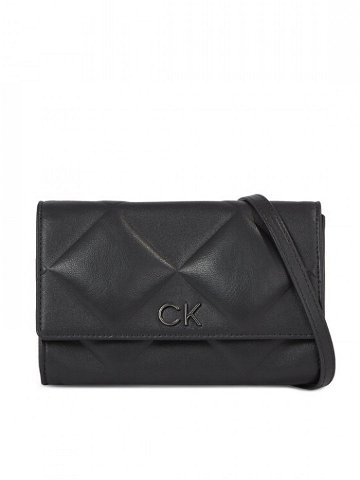 Calvin Klein Kabelka Re-Lock Quilt Mini Bag K60K611086 Černá