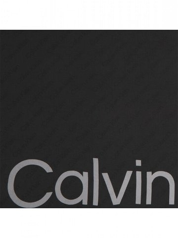 Calvin Klein Šátek Aop Logo Jaquard Scarf 130X130 K60K611125 Černá