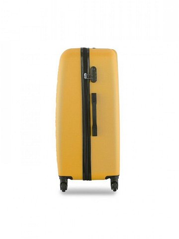 Semi Line Velký kufr T5590-6 Žlutá