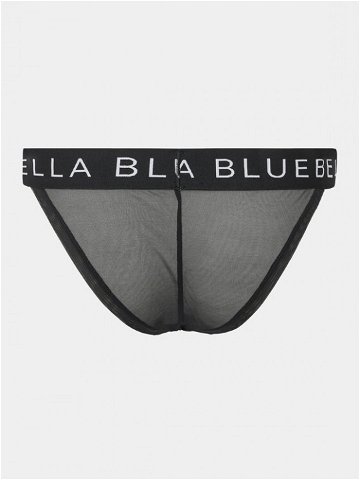 Bluebella Brazilské kalhotky Cora 41593-BLKWHT Černá