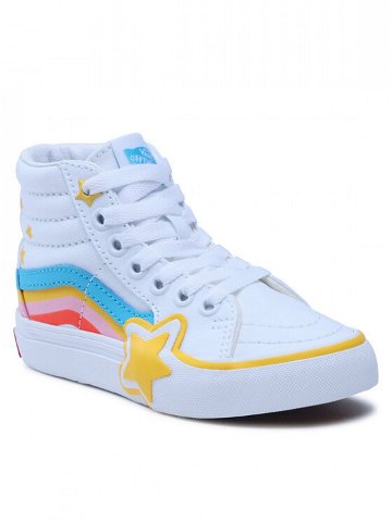 Vans Sneakersy Sk8-Hi Rainbow Star VN000BVMAHP1 Bílá