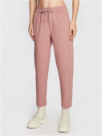 Marella Kalhoty z materiálu Cento 31360529 Růžová Regular Fit